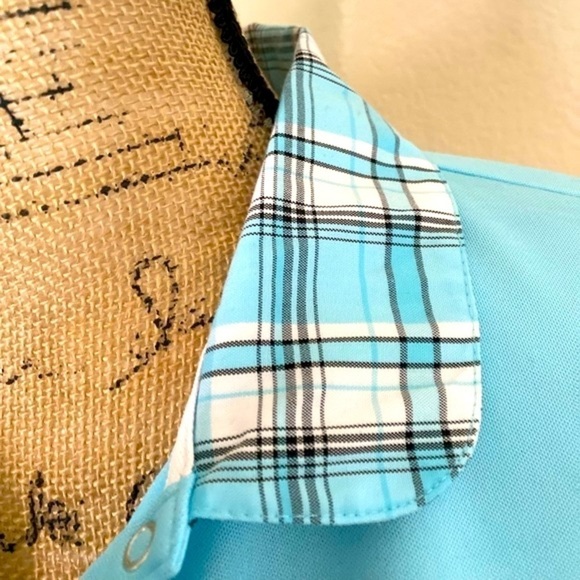 IZOD Golf Short Sleeve Polo Top Tennis Performance X Short Sleeve Large - Picture 5 of 10